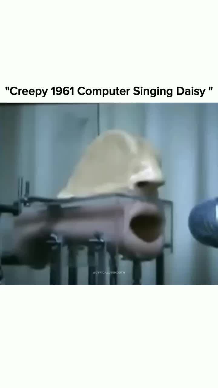 . .. ... Programming ~ ``` Daisy ``` "Daisy" is a song famously created by an early computer in 1961, marking a historic moment in AI history. However, its creation wasn't without mishaps. The computer, while trying to synthesize the melody, experienced errors, leading to a robotic rendition of the song. Despite the glitches, "Daisy" remains a symbolic moment in the evolution of AI, showing both the promise and imperfections of technology.  #AI #HistoryInTheMaking #DaisyBell #mathproblems #mathproblem #solvemath #masukberanda #masukberandafyp #masukfyp #page #pageforyou #pageforyou_🔥 #fyppppppppppppppppppppppp #fyp #fypシ #fypシ゚viral #fypage #fypdong #program #programming #programmer #sain #sains #science