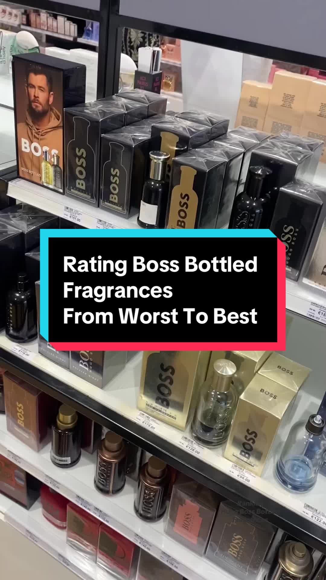 Rating Hugo Boss Bottled Fragrances From Worst To Best #perfume #fragrancetiktok #fragrances #cologne #scents #scentsecrets @BOSS 