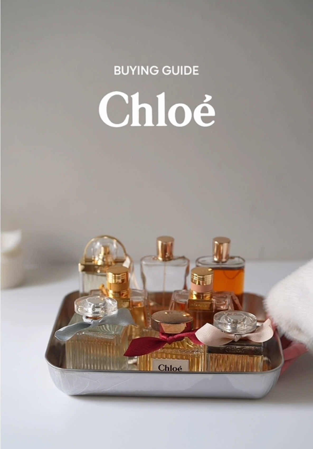 Chloe buying guide is here! 🫶🏻 Chloé Eau de Parfum (2008) Chloé Rose Naturelle (2022) Chloé L’Eau de Parfum Intense (2024) Chloé Love (2010) Chloé Love Eau Intense (2011) Chloé Love Story (2014) Chloé Nomade (2018) Chloé Nomade Naturelle (2022)