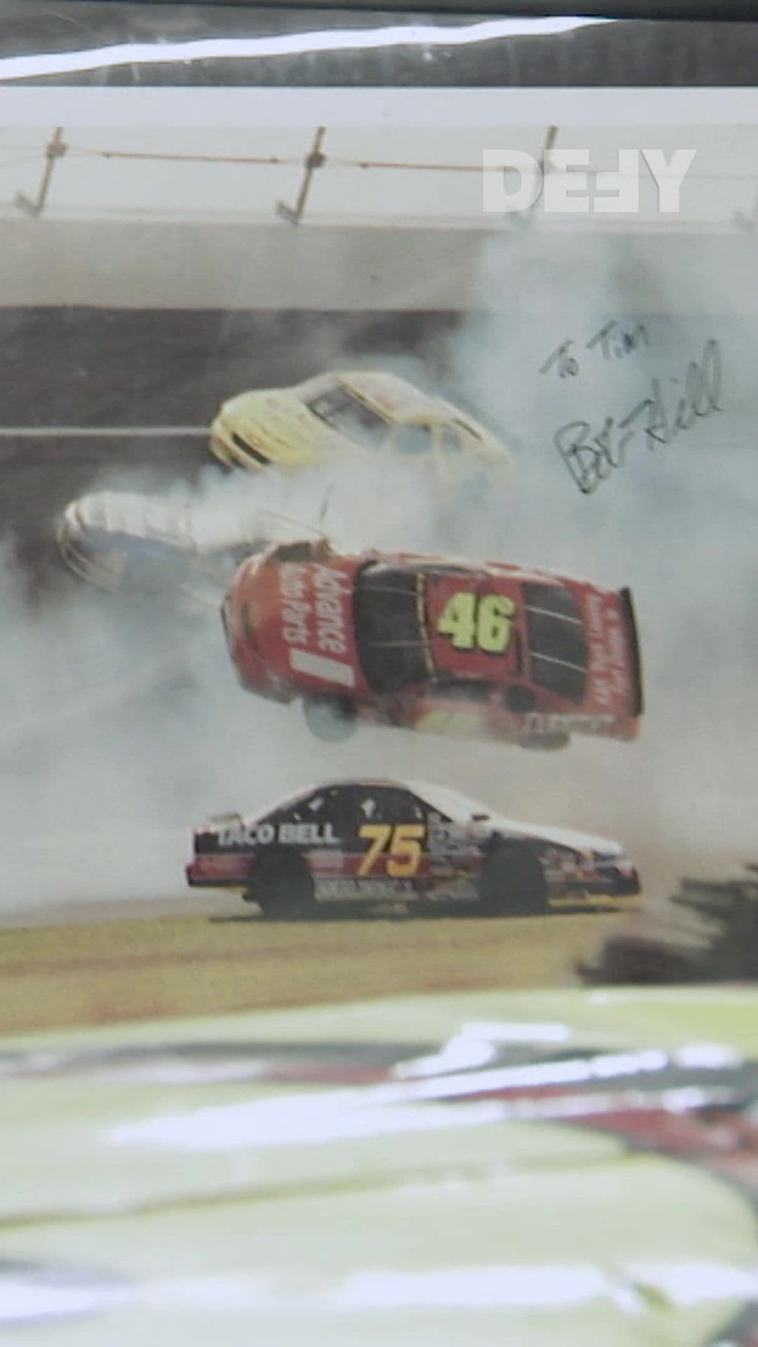 😳 Now that’s flipping crazy. 🏁Frank and Mike discover race car history. 📺 American Pickers airs Thursday at 6/5c on DEFY . . . #americanpickers #racing #daytona500 #DEFY