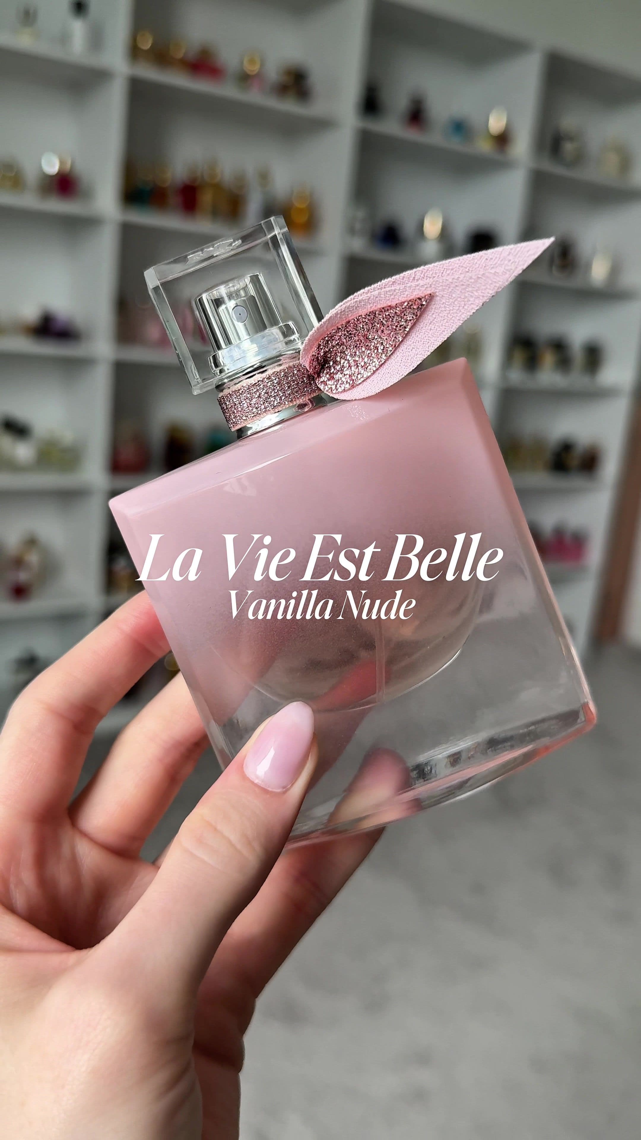 Obsessing over @Lancôme latest release ✨ introducing… La Vie Est Belle Vanilla Nude — a flirtatious, creamy vanilla dream 💕🧁☁️ Available in my Shopmy! Link in bio 🔗 #perfumetiktok #lancome #lavieestbelle #lancomeperfume #vanillascent  