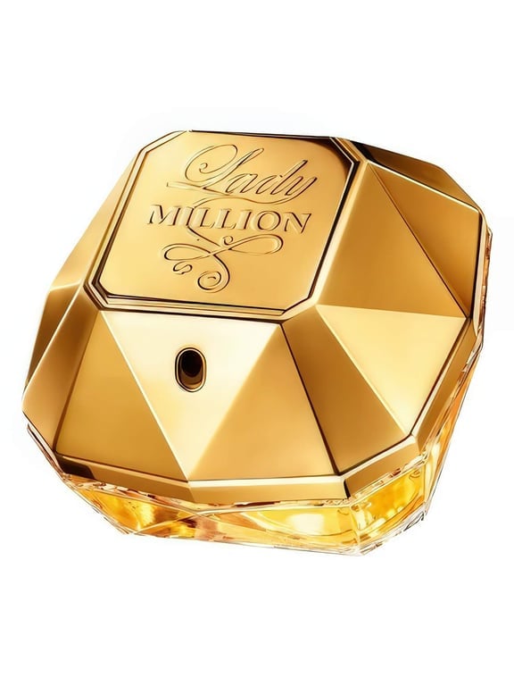 Rabanne Lady Million - luxury perfume bottle