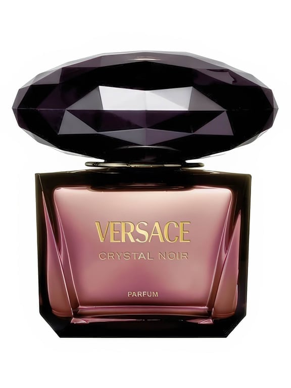 Versace Crystal Noir Parfum - luxury perfume bottle