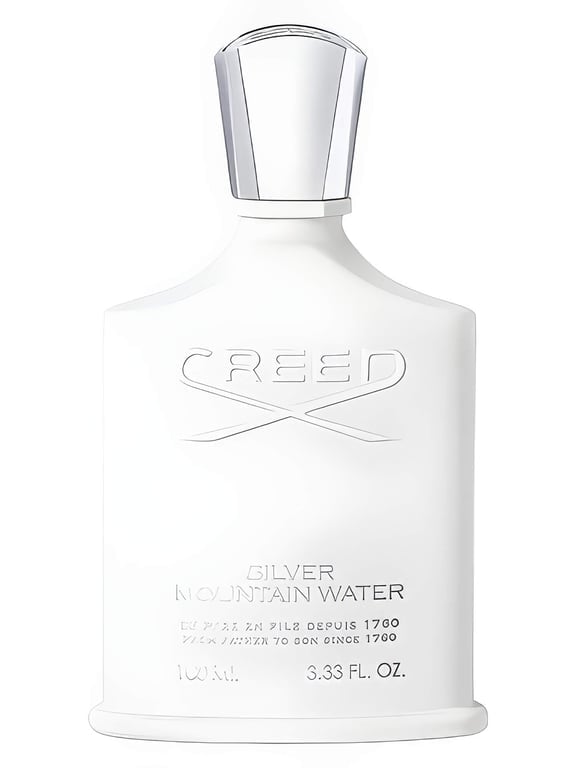 Creed Silver Mountain Water - luxury perfume bottle
