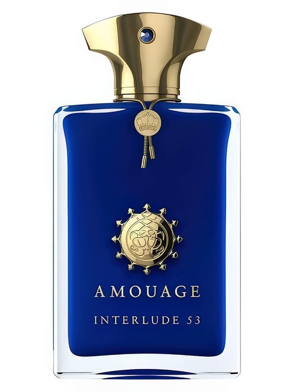 Amouage Interlude 53 Man - luxury perfume bottle