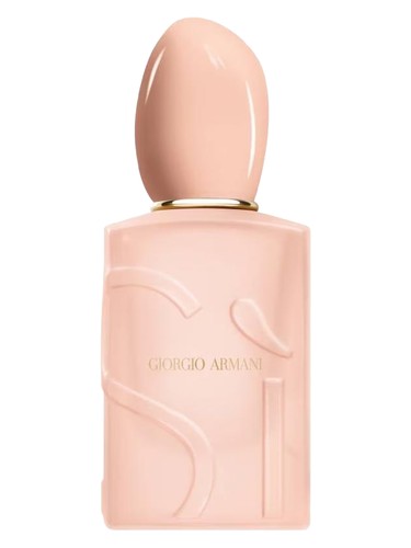 Giorgio Armani Si Nude Bloom - luxury perfume bottle