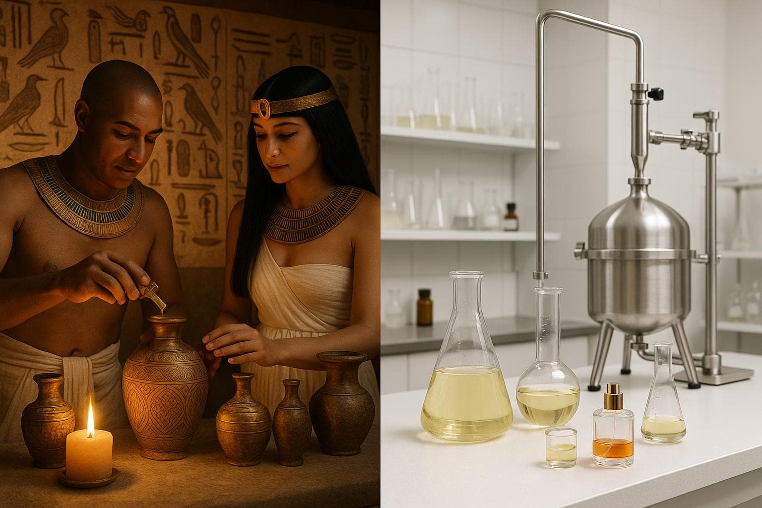 Perfume-Making in Ancient Egypt vs Today