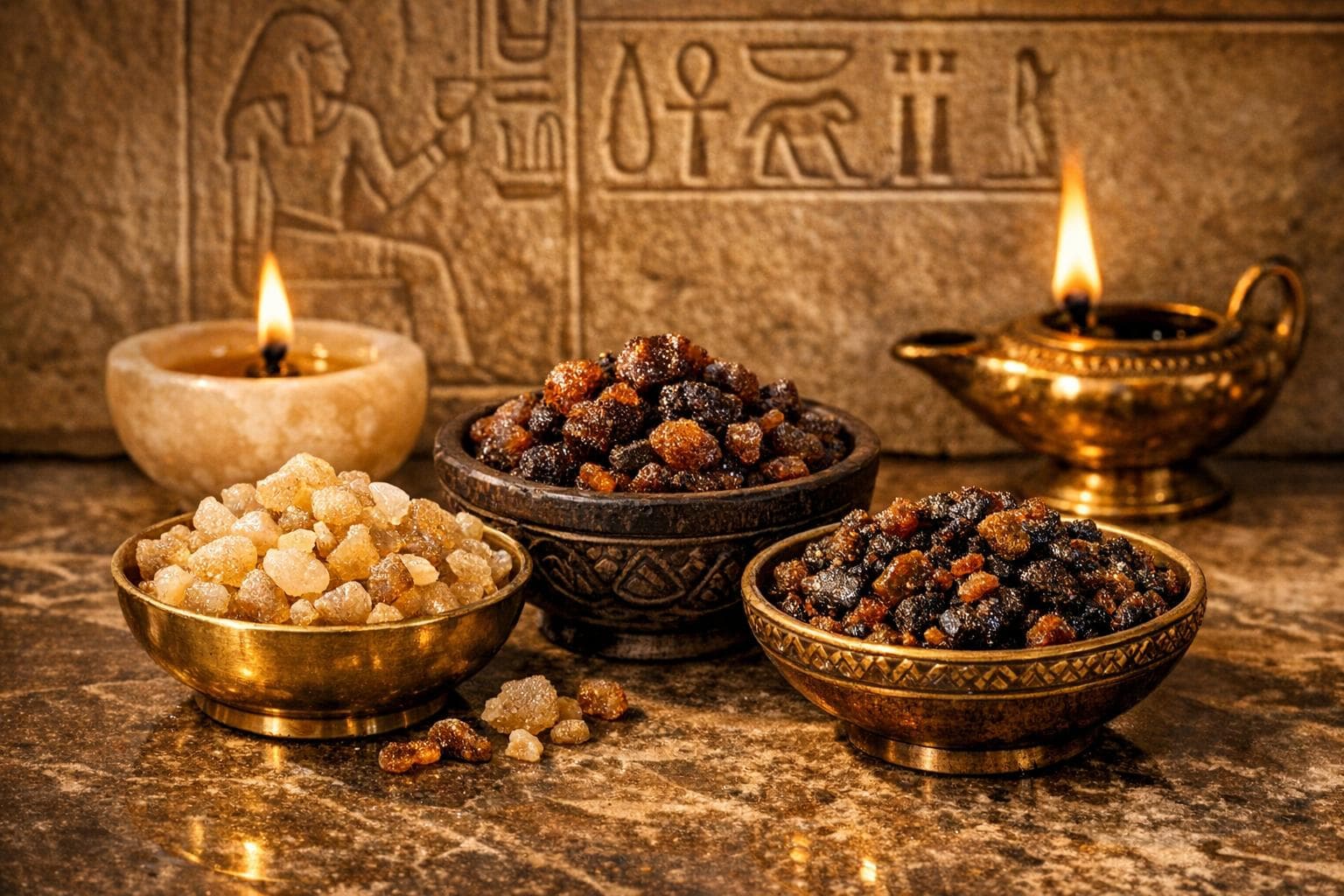 Sacred Resins in Ancient Egyptian Perfumes