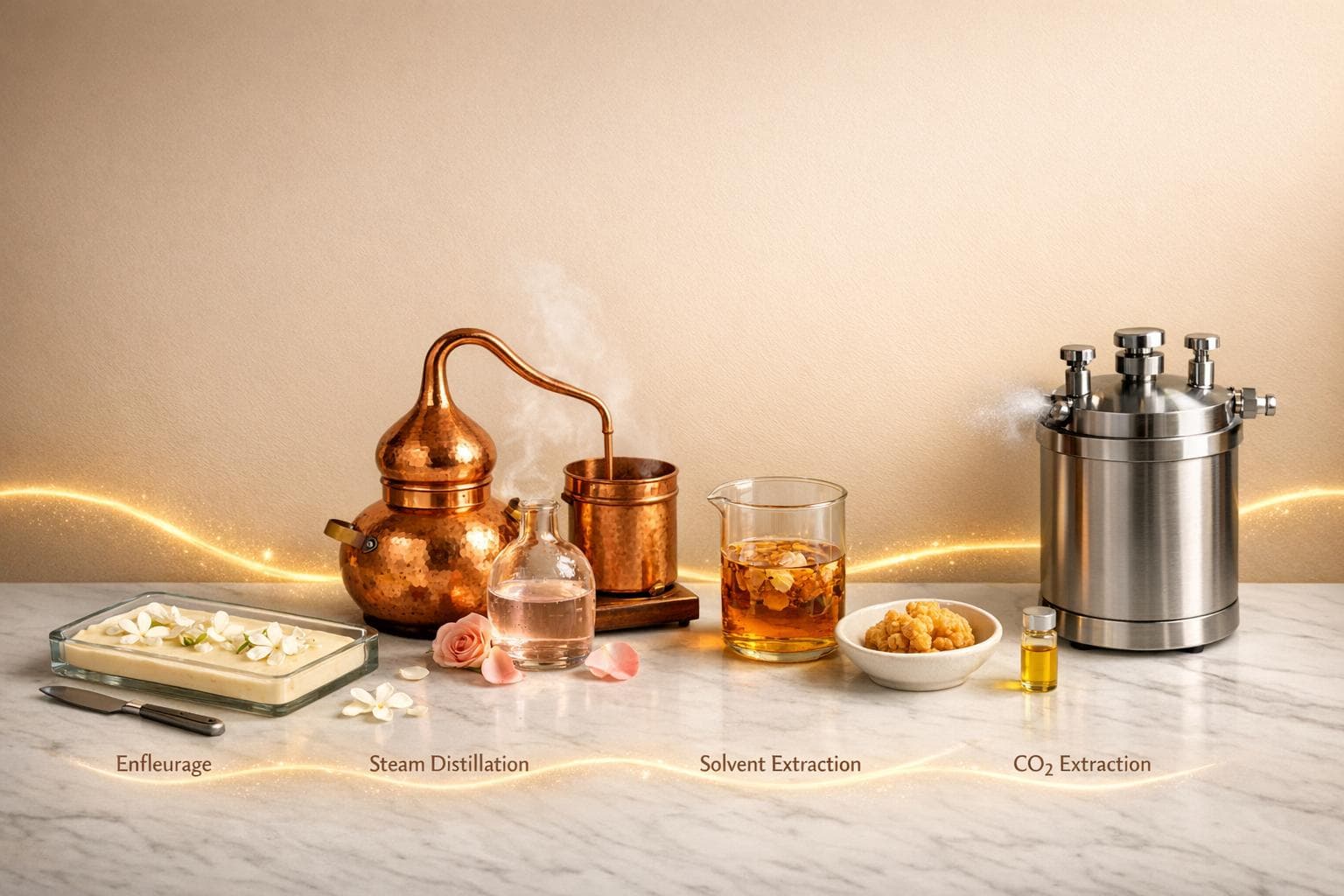 Evolution of Perfume Extraction Techniques